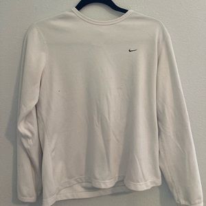 White Nike long sleeve